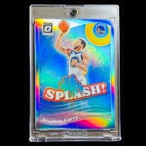 🔥🏀STEPHEN CURRY Panini Refractor Basketball Card - Golden State Warriors NBA